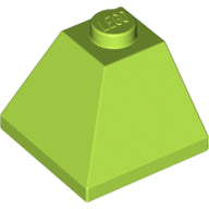 Plaatje in Gallery viewer laden, LEGO® los onderdeel Dakpan Algemeen in kleur Limoen 3045