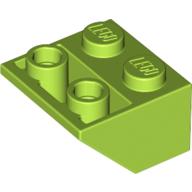 LEGO® los onderdeel Dakpan Omgekeerd in kleur Limoen 3660