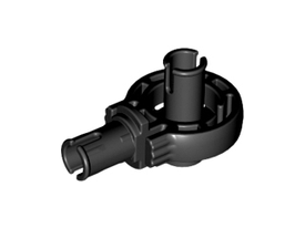 LEGO® los onderdeel Technisch in kleur Zwart 47455