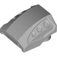 LEGO® onderdeel Dakpan Gebogen Licht Blauwachtig Grijs 44675