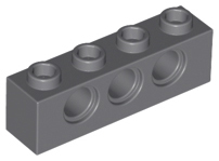 Plaatje in Gallery viewer laden, LEGO® Technische Steen Donker Blauwachtig Grijs 3701