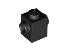 Plaatje in Gallery viewer laden, LEGO® los onderdeel Steen Aangepast in kleur Zwart 47905