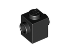LEGO® los onderdeel Steen Aangepast in kleur Zwart 47905