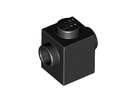 LEGO® los onderdeel Steen Aangepast in kleur Zwart 47905