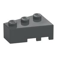 Plaatje in Gallery viewer laden, LEGO® los onderdeel Wig Donker Blauwachtig Grijs 6565