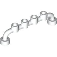 LEGO® los onderdeel Staaf in kleur Wit 6140