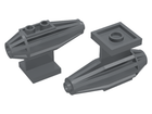 LEGO® los onderdeel Vliegtuig Donker Blauwachtig Grijs 30358