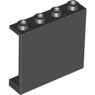 Plaatje in Gallery viewer laden, LEGO® los onderdeel Paneel in kleur Zwart 4215b