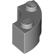 Plaatje in Gallery viewer laden, LEGO® los onderdeel Steen Rond Licht Blauwachtig Grijs 3063