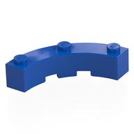 LEGO® los onderdeel Steen Rond in kleur Blauw 48092