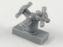 Plaatje in Gallery viewer laden, LEGO® los onderdeel Kraan Licht Blauwachtig Grijs 6936