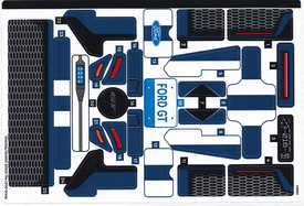 LEGO® stickervel set 42154-1 2022 Ford GT