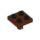 LEGO® los onderdeel Plaat Aangepast Roodachtig Bruin 2476