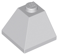 LEGO® onderdeel Dakpan Algemeen Licht Blauwachtig Grijs 3045