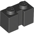 LEGO® los onderdeel Steen Aangepast in kleur Zwart 4216