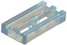 Plaatje in Gallery viewer laden, LEGO® Tegel Aangepast Doorschijnend Medium Blauw 2412b