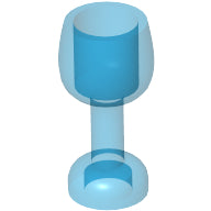 Plaatje in Gallery viewer laden, LEGO® los onderdeel Accessoire Doorzichtig Donkerblauw 33061