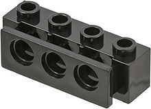 Plaatje in Gallery viewer laden, LEGO® los onderdeel Technische Steen in kleur Zwart 2989