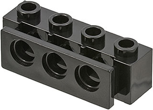 LEGO® los onderdeel Technische Steen in kleur Zwart 2989