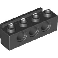 Plaatje in Gallery viewer laden, LEGO® los onderdeel Technische Steen in kleur Zwart 2989