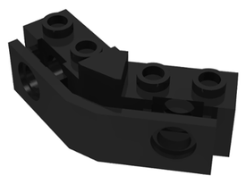 LEGO® los onderdeel Technische Steen in kleur Zwart 2991