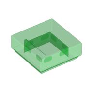 LEGO® los onderdeel Tegel Algemeen Doorzichtig Groen 3070