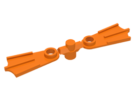 LEGO® los onderdeel Lijf Accessoire Oranje 2599sprue
