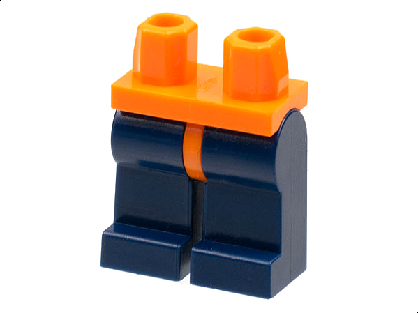 LEGO® los onderdeel Benen in kleur Oranje 970c63