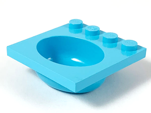 LEGO® los onderdeel Container in kleur Hemelsblauw 6195