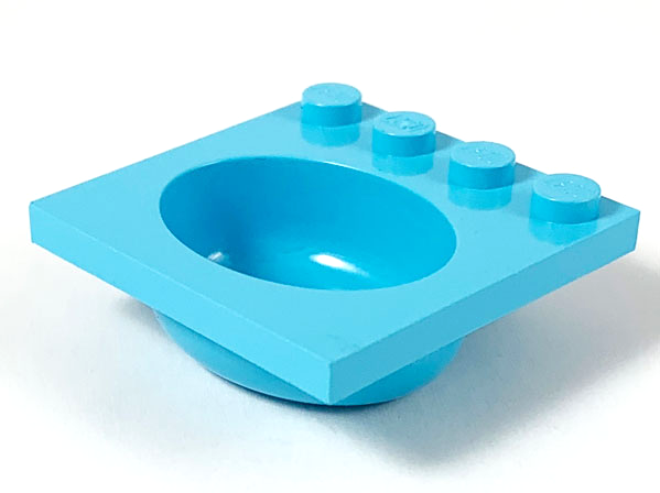 LEGO® los onderdeel Container in kleur Hemelsblauw 6195