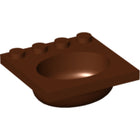 LEGO® los onderdeel Container in kleur Roodachtig Bruin 6195