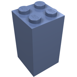 LEGO® los onderdeel Steen in kleur Zandblauw 30145