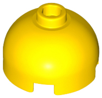 Plaatje in Gallery viewer laden, LEGO® los onderdeel Steen Rond in kleur Geel 553