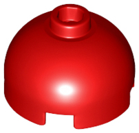 Plaatje in Gallery viewer laden, LEGO® los onderdeel Steen Rond in kleur Rood 553