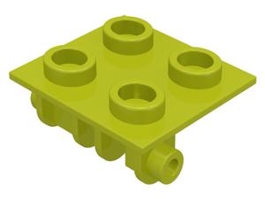 LEGO® los onderdeel Scharnier in kleur Medium Limoen 6134