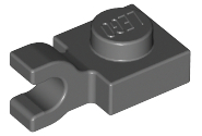 LEGO® Plaat Aangepast Donker Blauwachtig Grijs 6019