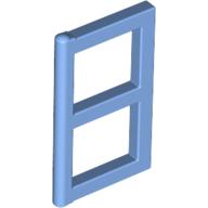 Plaatje in Gallery viewer laden, LEGO® los onderdeel Venster, Ruit en Luik Medium Blauw 3854