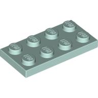 Plaatje in Gallery viewer laden, LEGO® los onderdeel Plaat Algemeen in kleur Aqua 3020