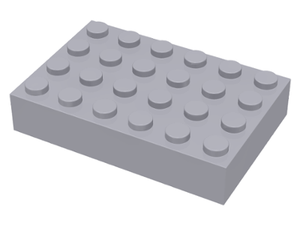 LEGO® los onderdeel Steen Licht Blauwachtig Grijs 2356