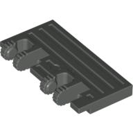 Plaatje in Gallery viewer laden, LEGO® los onderdeel Scharnier in kleur Donkergrijs 44569