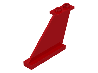 LEGO® los onderdeel Staart in kleur Rood 2340