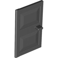 LEGO® los onderdeel Deur in kleur Zwart 4131