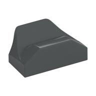LEGO® Dakpan Gebogen Donker Blauwachtig Grijs 47458