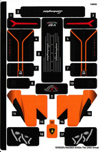 Plaatje in Gallery viewer laden, LEGO® stickervel set 42196-1 Lamborghini Huracán Tecnica Orange