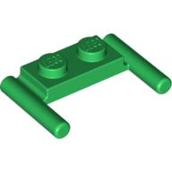 Plaatje in Gallery viewer laden, LEGO® los onderdeel Plaat Aangepast in kleur Groen 3839b