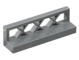 LEGO® los onderdeel Hek Donker Blauwachtig Grijs 3633