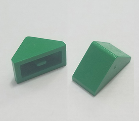 LEGO® los onderdeel Dakpan Algemeen in kleur Groen 3044b