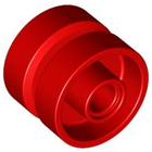 LEGO® los onderdeel Wiel in kleur Rood 30285