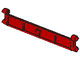 LEGO® los onderdeel Garage in kleur Rood 4219