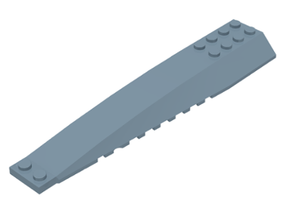 LEGO® los onderdeel Wig in kleur Zandblauw 45301